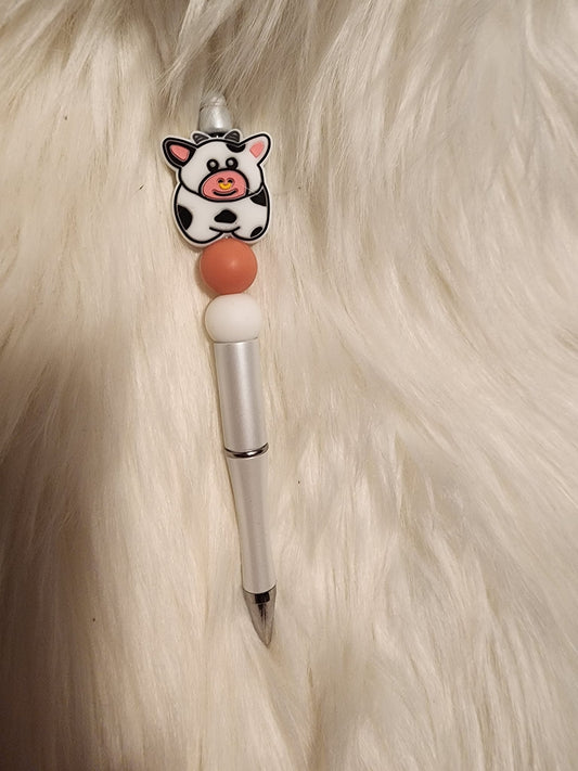 cow beadable pen