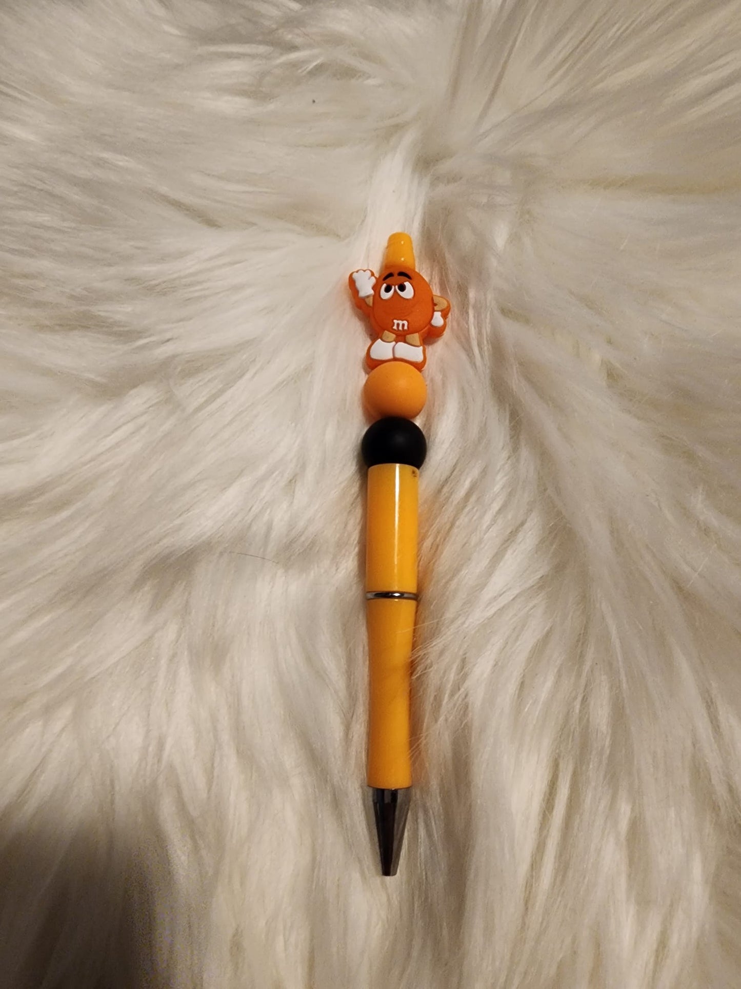 Orange Candy Character pen