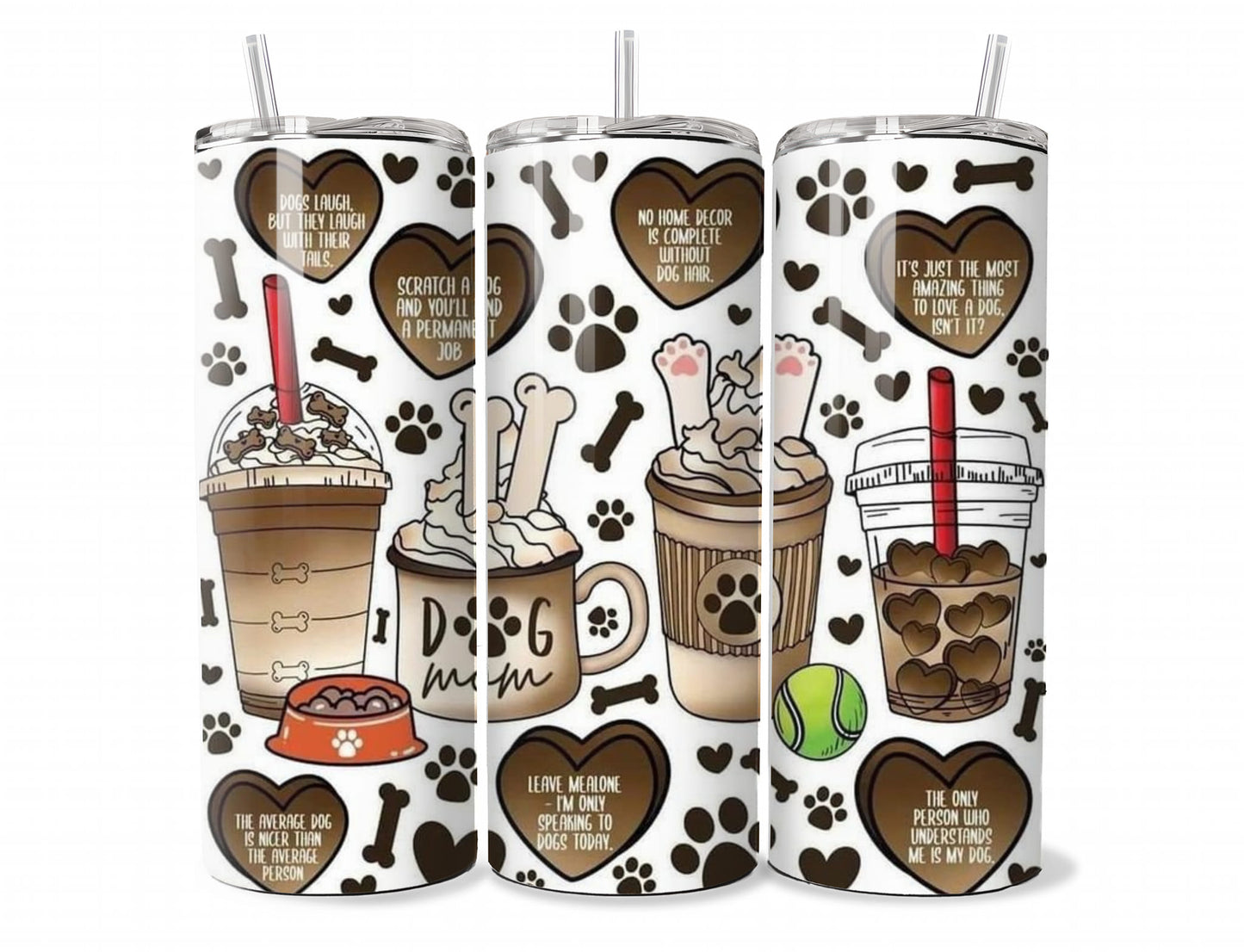 Dog Frappe tumbler